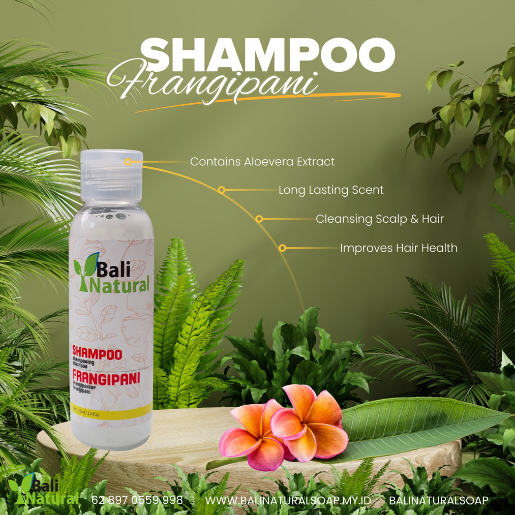 Shampo Frangipani : Perawatan Rambut Alami dengan Sentuhan Eksotis Bali