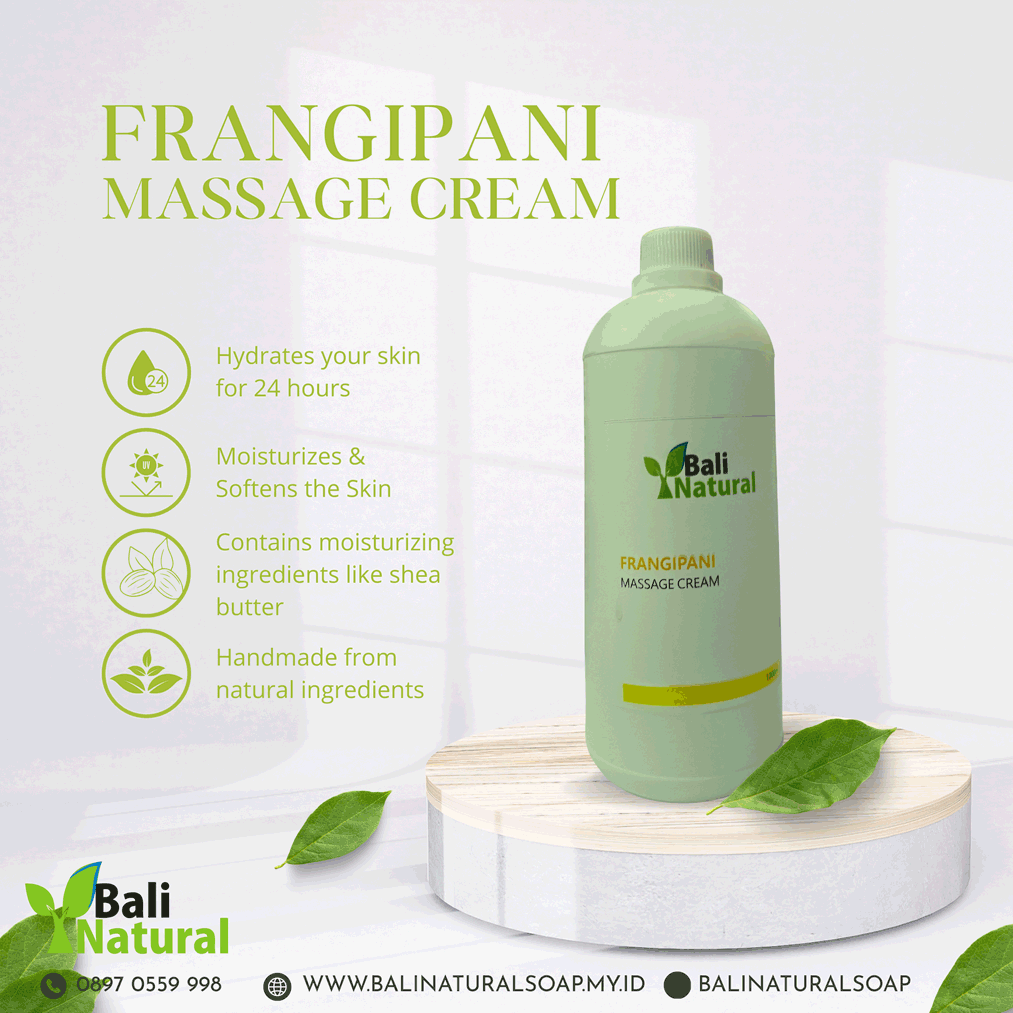 Bali Natural Massage Cream – Sentuhan Relaksasi Alami dari Pulau Dewata