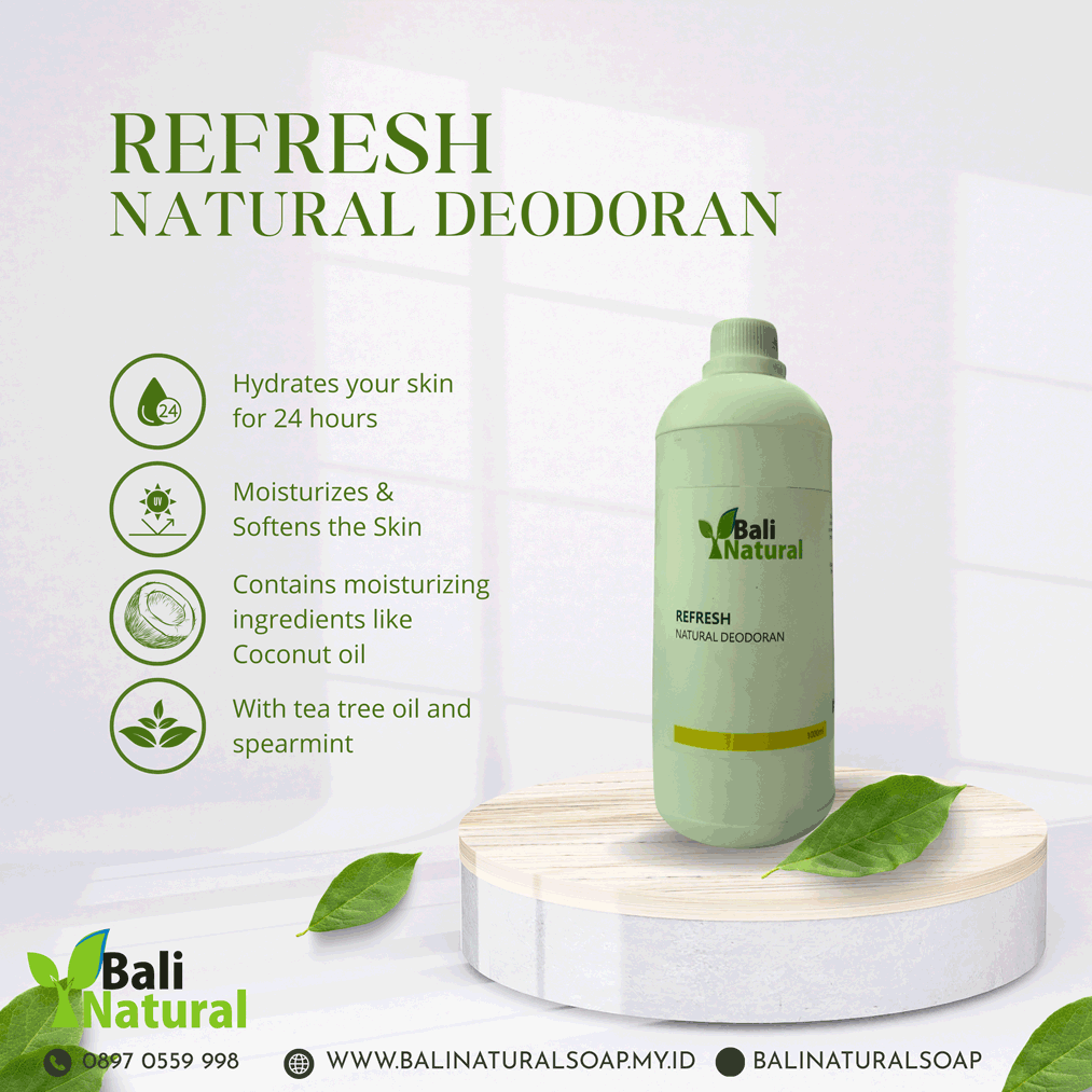 Deodorant Spray Natural Tanpa Alkohol