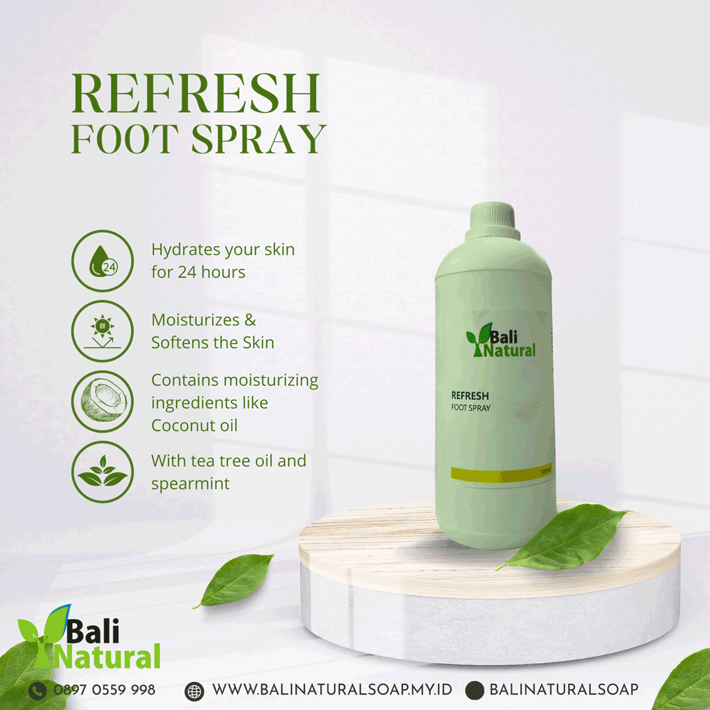 Kesegaran Tropis untuk Kaki dari Bali Natural Soap